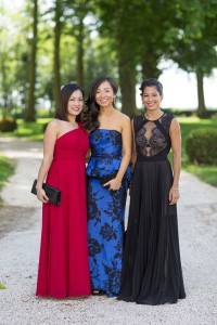 black tie wedding women